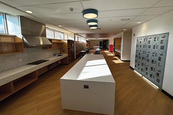 Bloss Hall kitchen