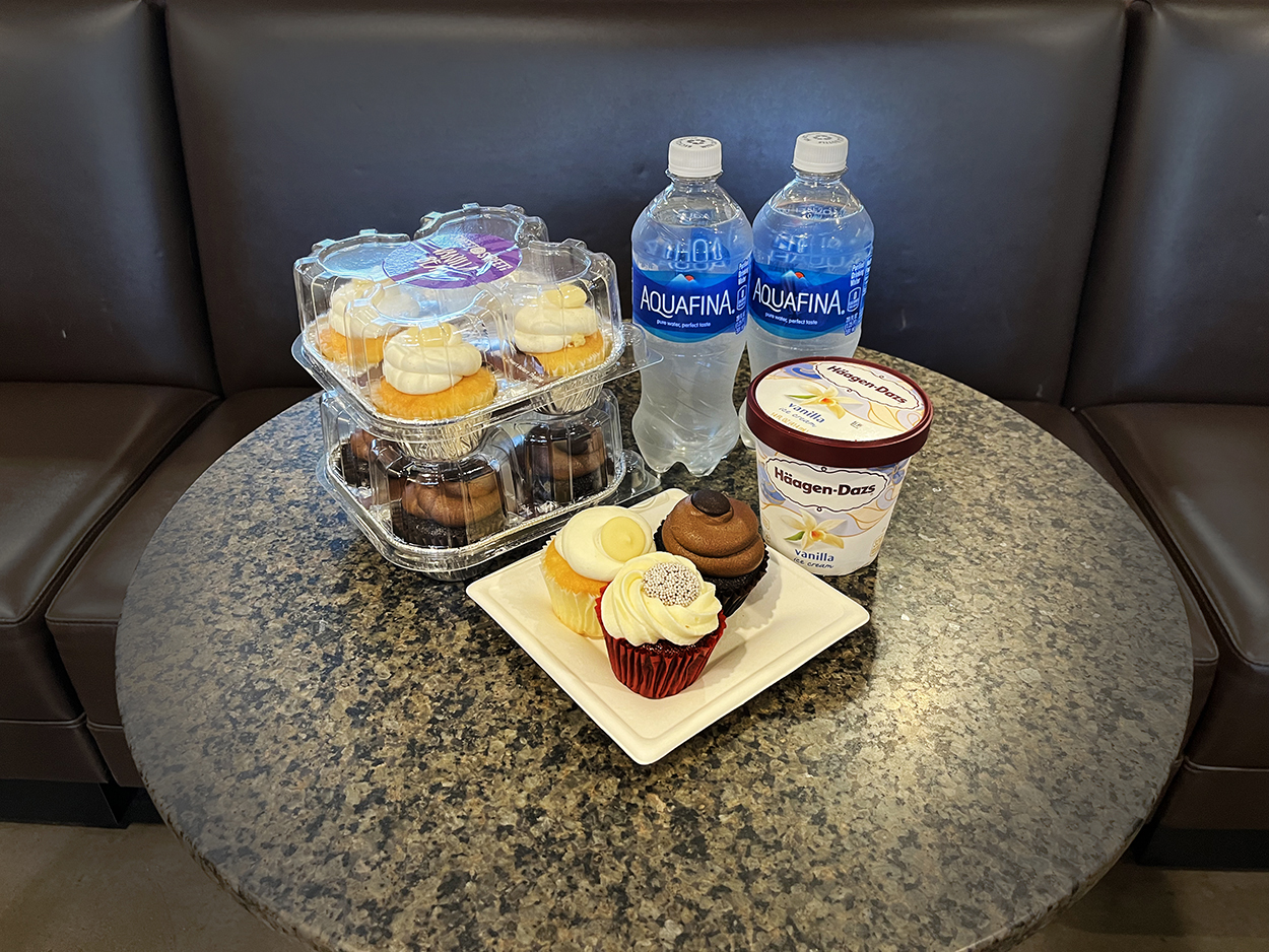 birthday cupcakes care package