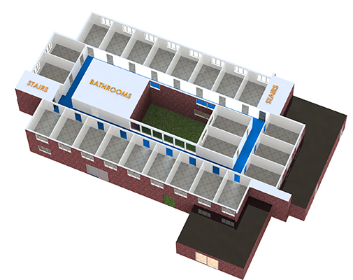Dixon Lodge floor 2 plan
