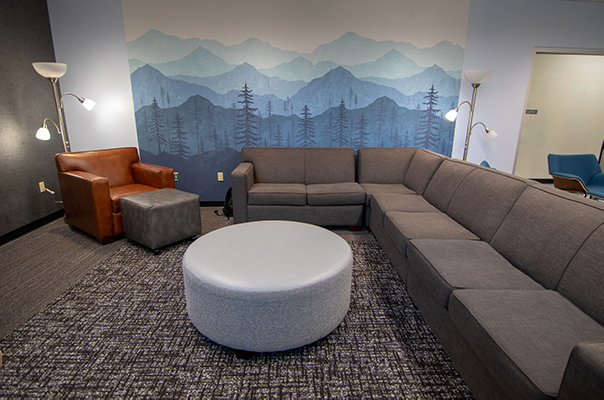 couches in Finley lounge