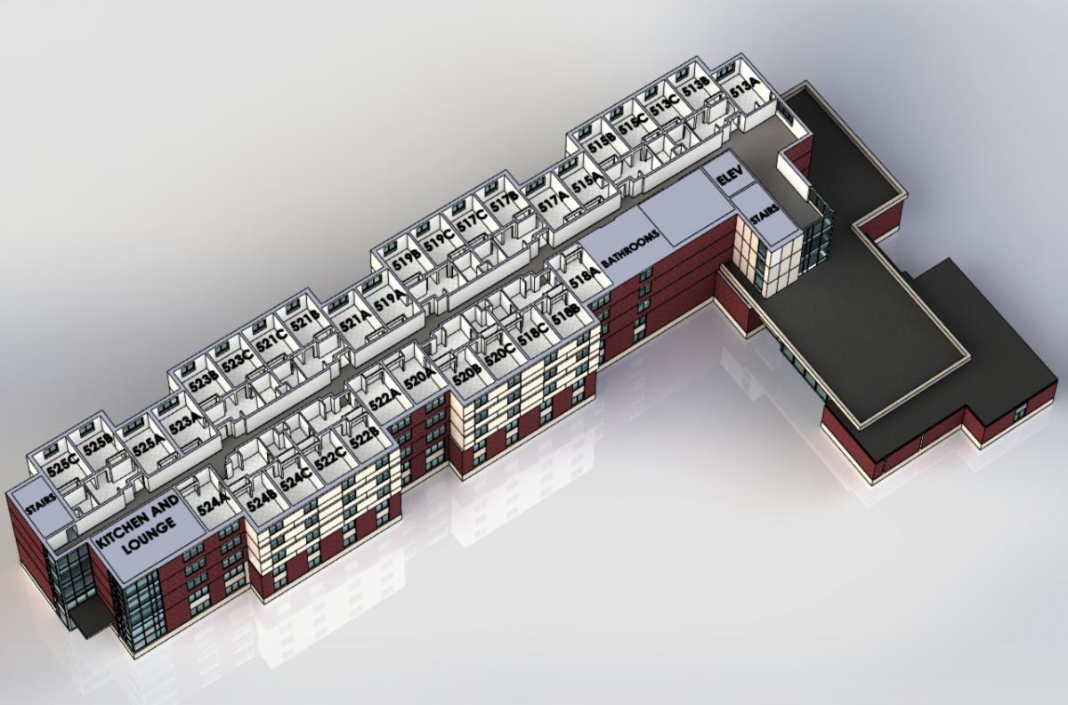 tebeau hall - fifth floor